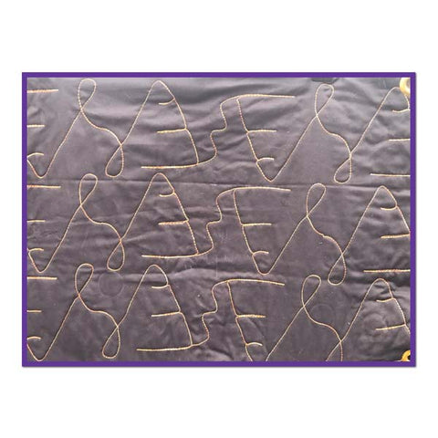 Image of Candy Corn - Longarm- w/Key - Path Easy™ - 1/2 Inch Path Width - 1/4 Inch Thick