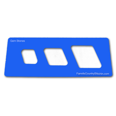 Image of 5 Piece Stones Template Set - Classic - 1/8 Inch thick