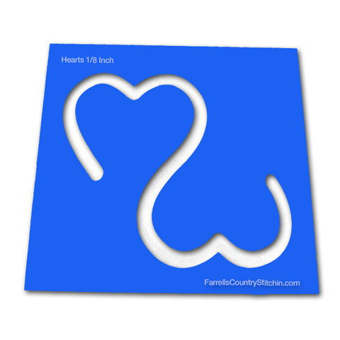 Image of 6 Piece Template Expansion Set w/Foot - Classic - Path Easy™ - 1/ 4 Inch Path - 1/8 Inch Thick