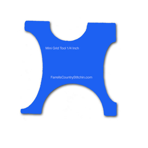 Image of Mini Template Set - Longarm - 1/4 Inch Thick