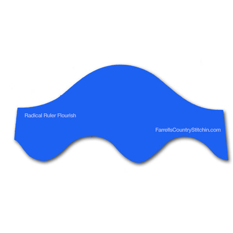 Image of Dusty's Radical Rulers Set w/ DVD - Longarm - 1/4 Inch Thick