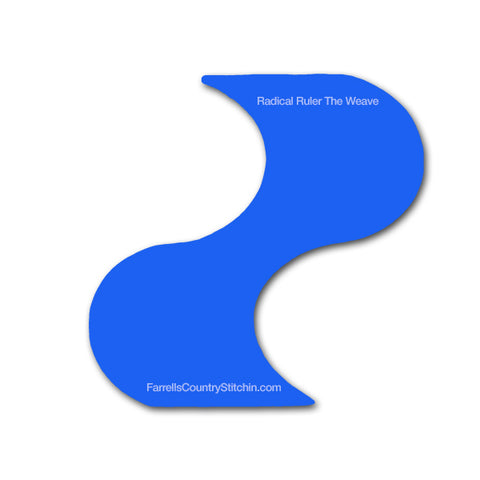 Image of Dusty's Radical Rulers Set w/ DVD - Longarm - 1/4 Inch Thick