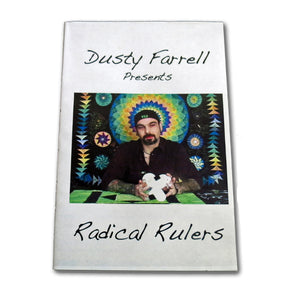 Dusty's Radical Rulers Set w/ DVD - Longarm - 1/4 Inch Thick