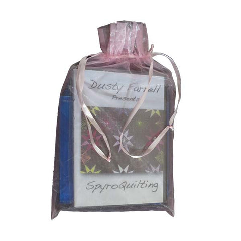 Image of 5 Piece Spyro Quilting Set w/DVD - Longarm - 1/4 Inch Thick