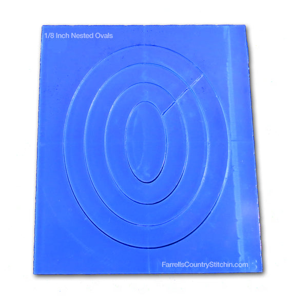Nested - Ovals - Stretched - 1/8 Inch Thick