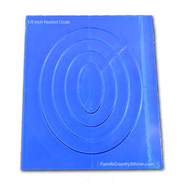 Nested - Ovals - Stretched - 1/8 Inch Thick
