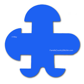 4 Way -  Longarm - 1/4 Inch Thick