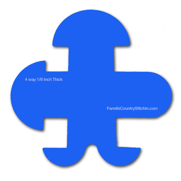 4 Way - Classic - 1/8 Inch Thick