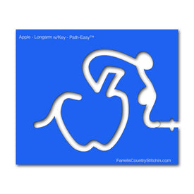 Apple - Longarm - w/Key - Path Easy™ - 1/2 Inch Path Width - 1/4 Inch Thick