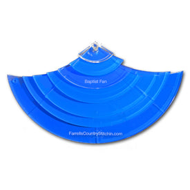 7 Piece Baptist Fan - Longarm - 1/4 Inch Thick