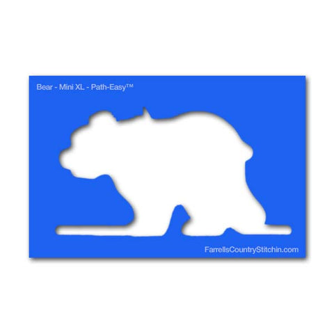 Image of Bear - Mini XL - Path Easy™ - 1/4 Inch Path Width - 1/8 Inch Thick