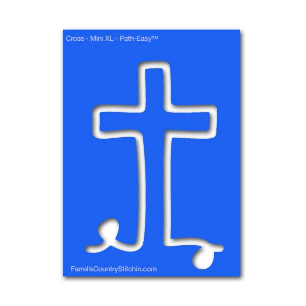 Cross - Mini XL - Path Easy™  - 1/4 Inch Path Width - 1/8 Inch Thick