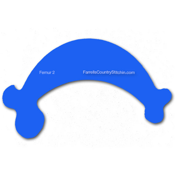 Femur II - Longarm - 1/4 Inch Thick