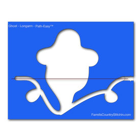 Ghost - Longarm - w/Key - Path Easy™ - 1/2 Inch Path Width - 1/4 Inch Thick