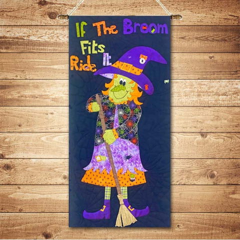 If The Broom Fits - Banner - Pattern - [Digital Download]