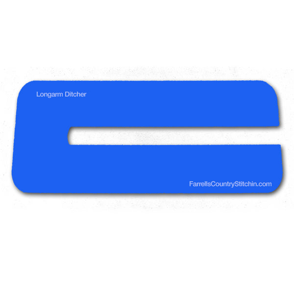 Ditcher - Longarm - Path Easy™ - 1/2 Inch Path Width - 1/4 Inch Thick