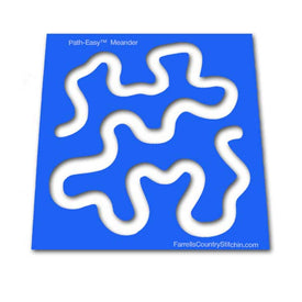 Meander - Classic - Path Easy™ - 1/2 Inch Path Width - 1/8 Inch Thick