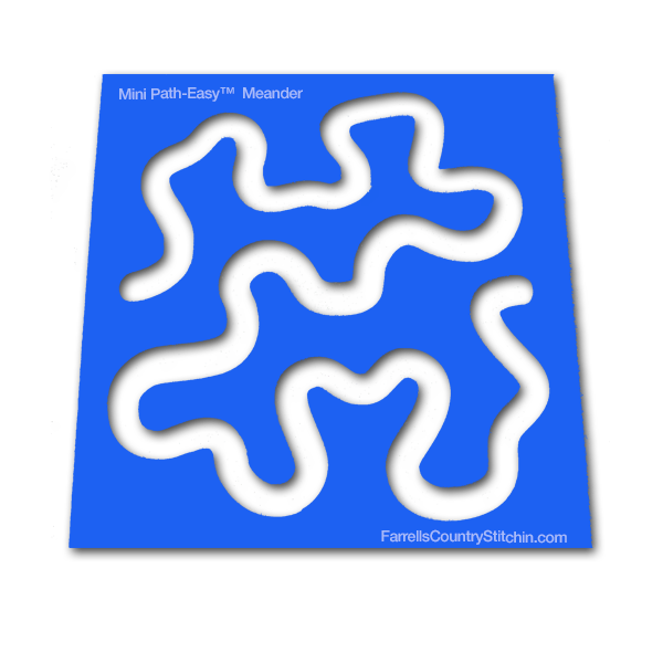 Meander - Mini - Path Easy™  - 1/4 Inch Path Width - 1/8 Inch Thick