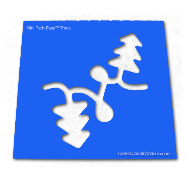 Trees - Mini - Path Easy™ - 1/4 Inch Path Width - 1/8 Inch Thick