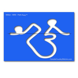 Mitten - Mini - Path Easy™ - 1/4 Inch Path Width - 1/8 Inch Thick