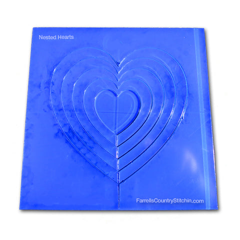 Nested - Hearts - 1/8 Inch Thick