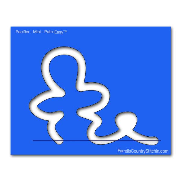 Pacifier - Mini - Path Easy™ - 1/4 Inch Path Width - 1/8 Inch Thick