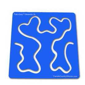 5 Piece Beginner Template Set - Mini XL - Path Easy™ - 1/4 Inch Path Width - 1/8 Inch Thick