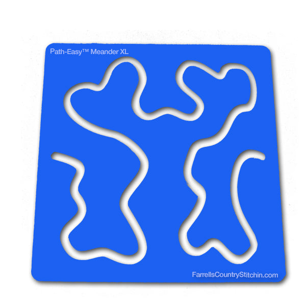 Meander - Mini XL - Path Easy™ - 1/4 Inch Path Width - 1/8 Inch Thick