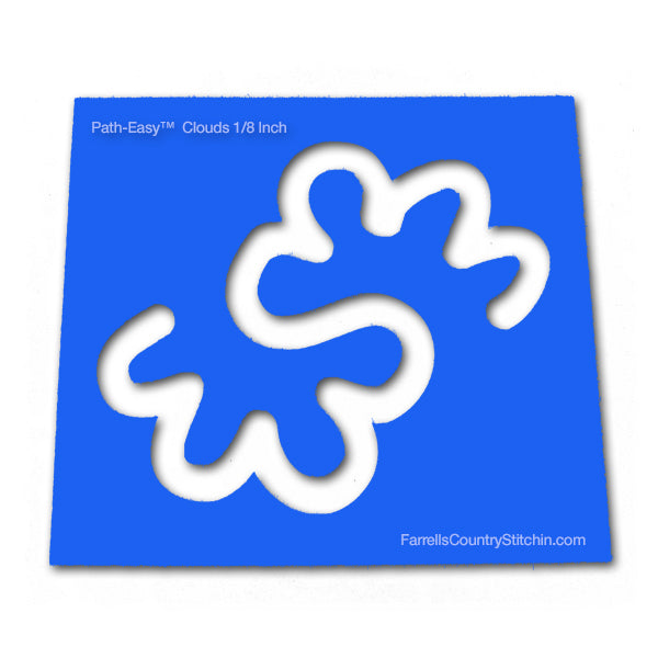 Clouds - Classic - Path Easy™ - 1/2 Inch Path Width - 1/8 Inch thick