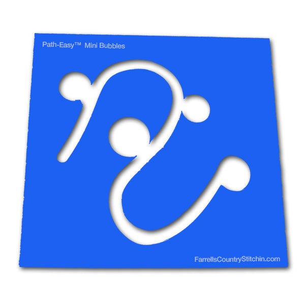 Bubbles - Mini - Path Easy™ - 1/4 Inch Path Width - 1/8 Inch Thick