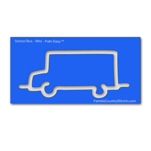 School Bus - Mini - Path Easy™ - 1/4 Inch Path Width - 1/8 Inch Thick