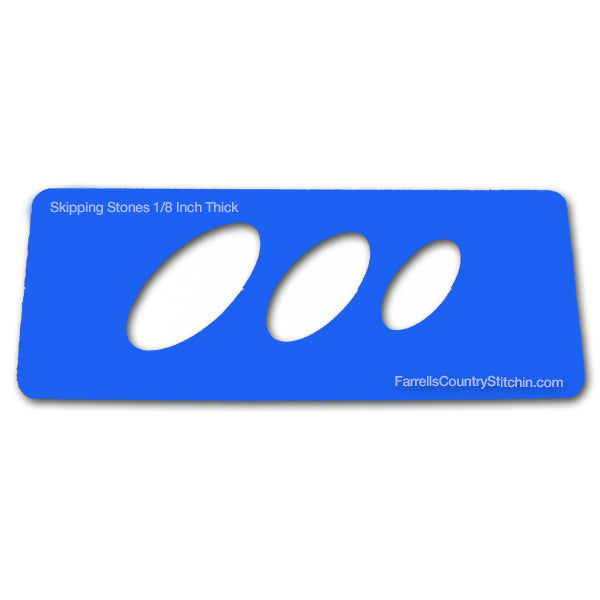 5 Piece Stones Template Set - Mini - 1/8 Inch Thick