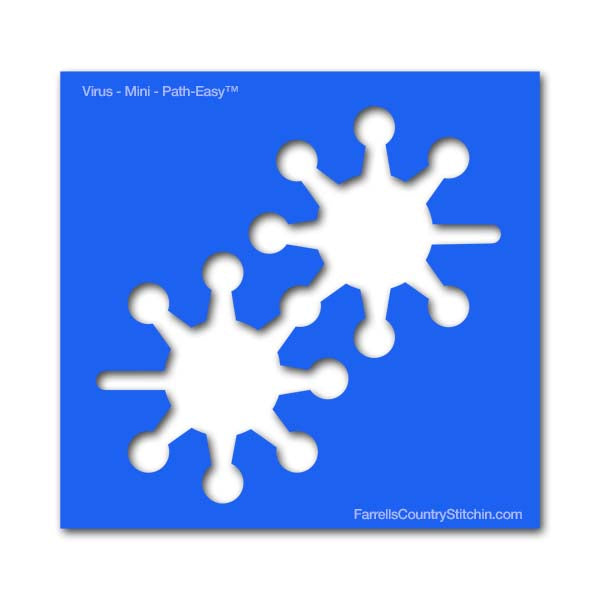 Virus - Mini - Path-Easy™ -  1/4 Inch Path Width - 1/8 Inch Thick