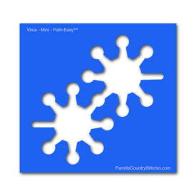 Virus - Mini - Path-Easy™ -  1/4 Inch Path Width - 1/8 Inch Thick